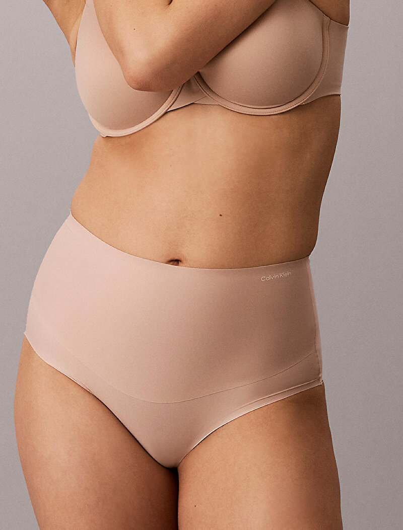 Calvin Klein Bej Renkli Kadın Brief Külot