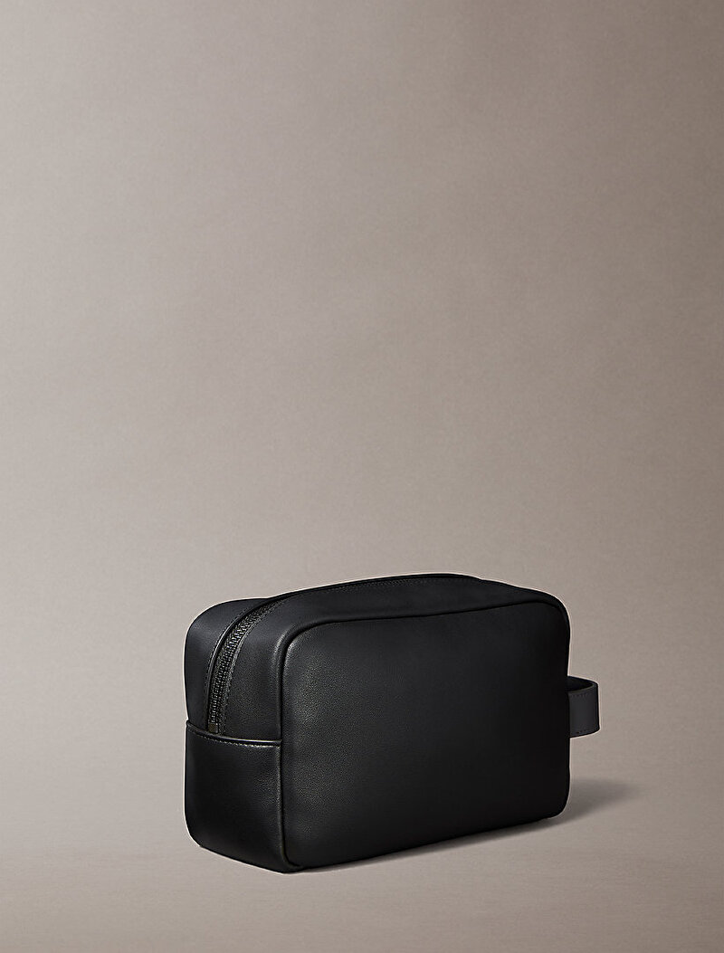 Calvin Klein Siyah Renkli Erkek Bold Washbag
