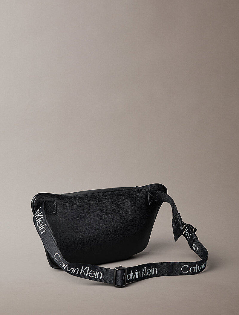 Calvin Klein Siyah Renkli Erkek Webbing Strap Bel Çantası