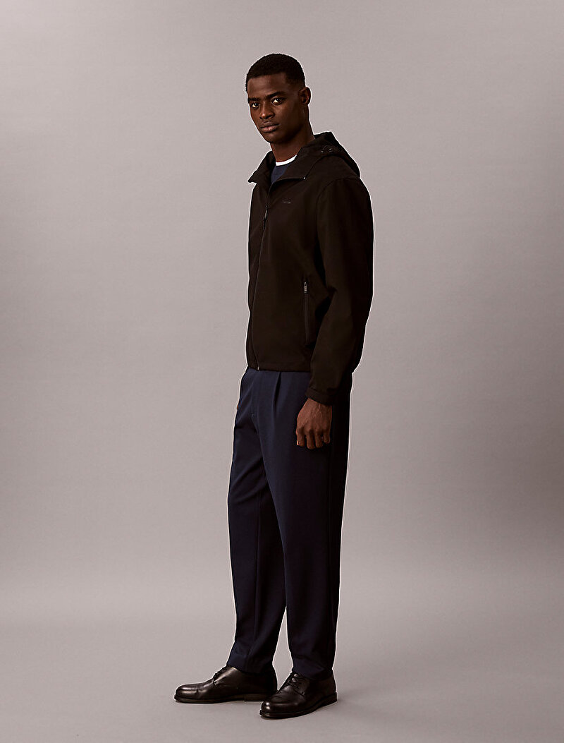 Calvin Klein Lacivert Renkli Erkek Taoered Tech Knit Pantolon