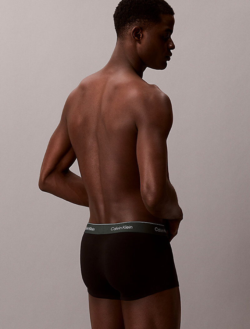 Calvin Klein Siyah Renkli Erkek 3'lü Paket Trunk Boxer Seti