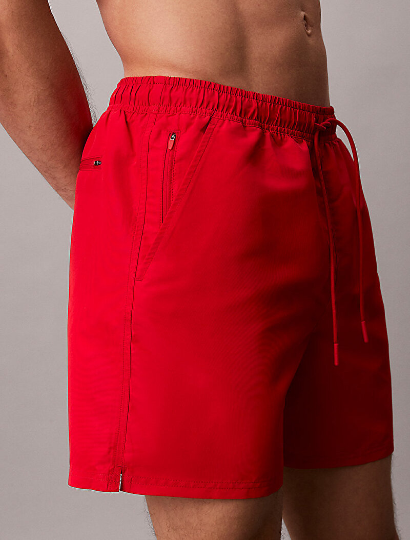 Calvin Klein Kırmızı Renkli Erkek Medium Drawstring Denis Şortu