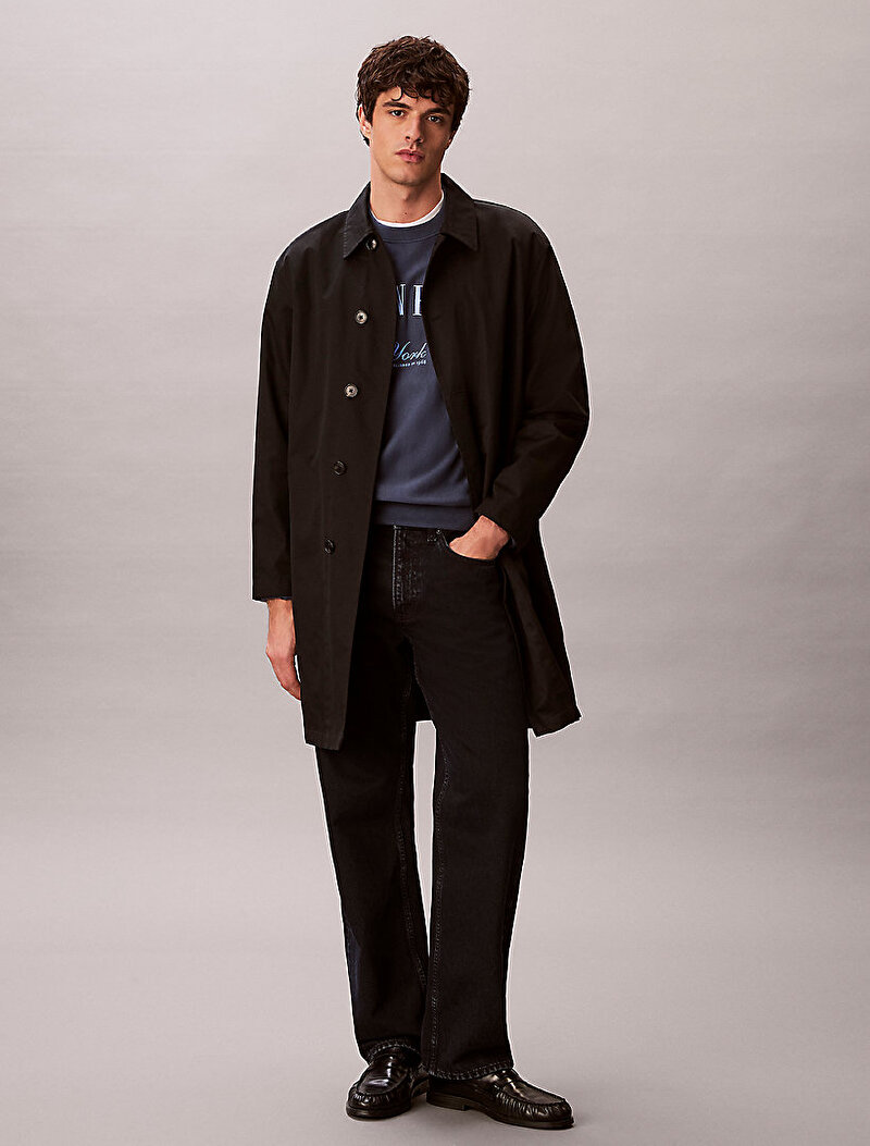 Calvin Klein Mavi Renkli Erkek 90s Straight Blue Jean Pantolon