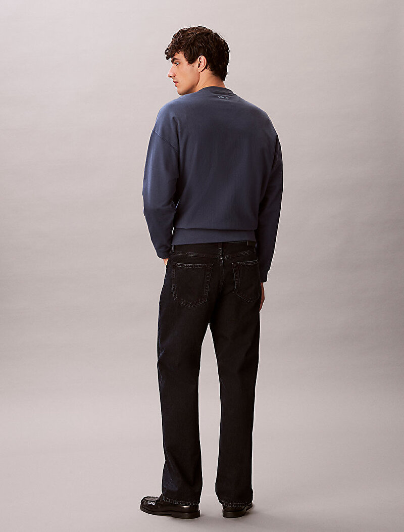 Calvin Klein Mavi Renkli Erkek 90s Straight Blue Jean Pantolon