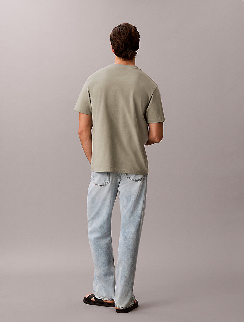 Calvin Klein Gri Renkli Erkek 20s T-shirt