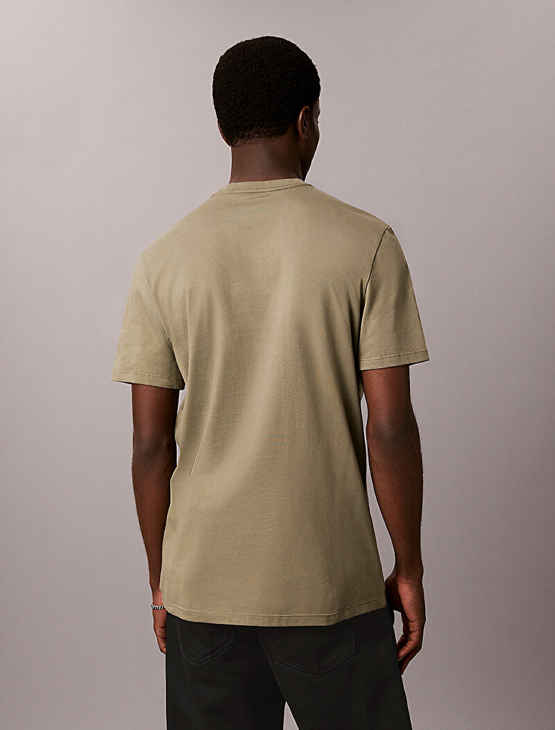 Calvin Klein Yeşil Renkli Erkek 30s Eu T-shirt
