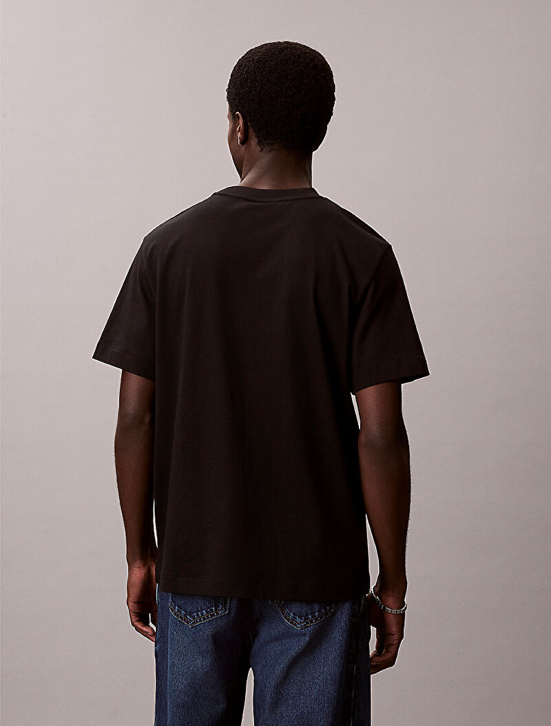 Calvin Klein Siyah Renkli Erkek 20s Jersey T-shirt