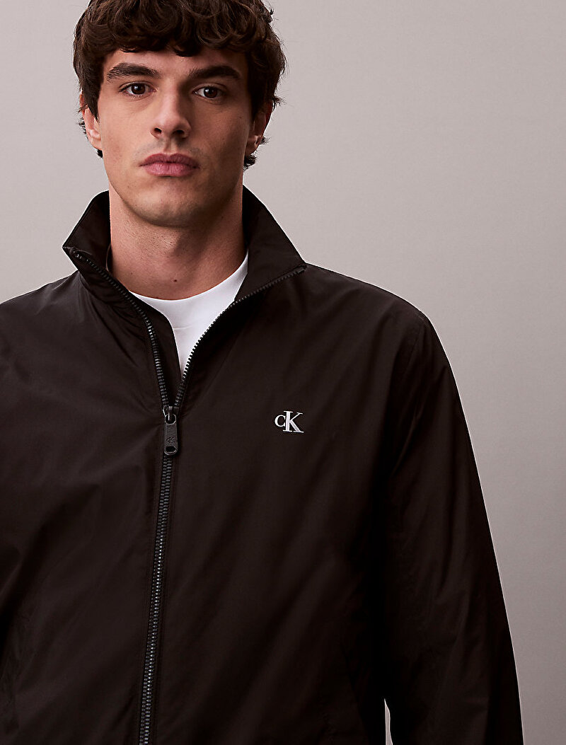 Calvin Klein Siyah Renkli Erkek Unfilled Naylon Ceket