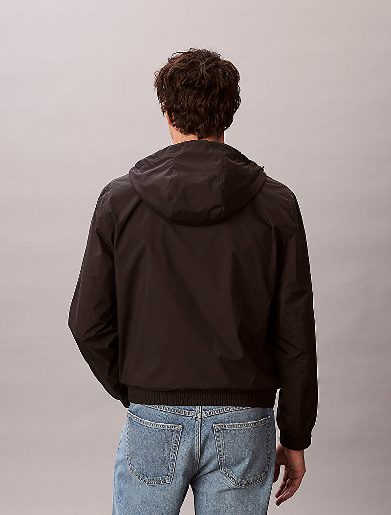Calvin Klein Siyah Renkli Erkek Unfilled Naylon Ceket