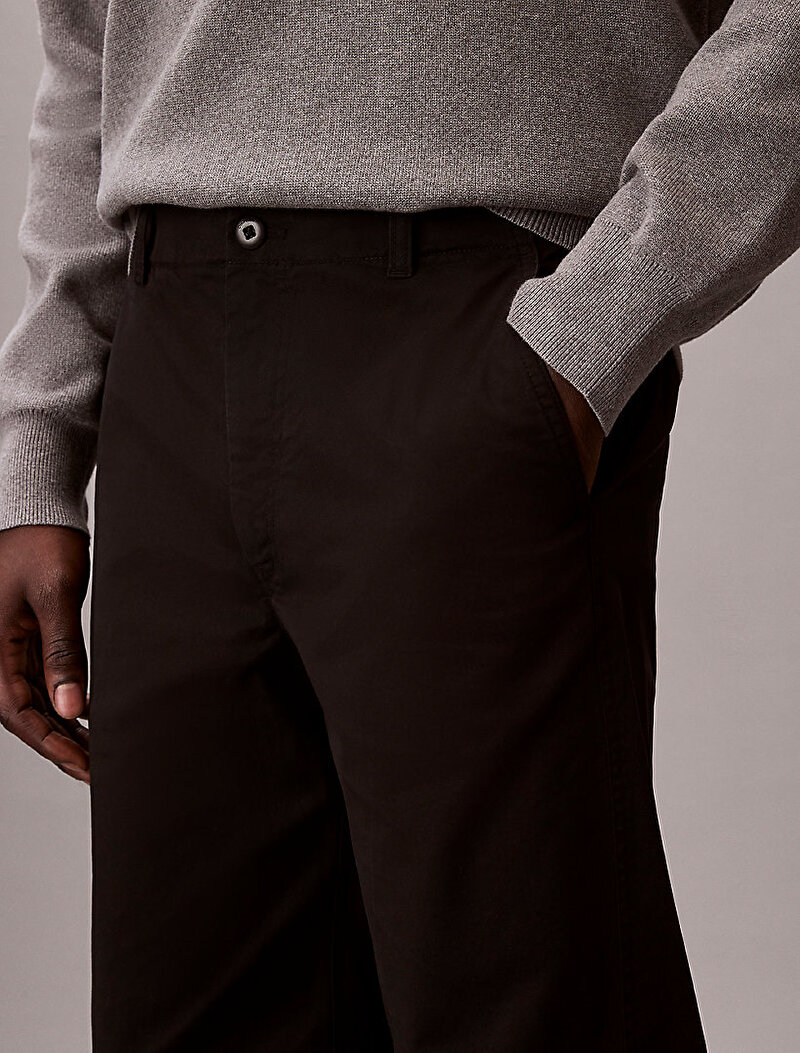 Calvin Klein Siyah Renkli Erkek 90s Straight Comfort Pantolon