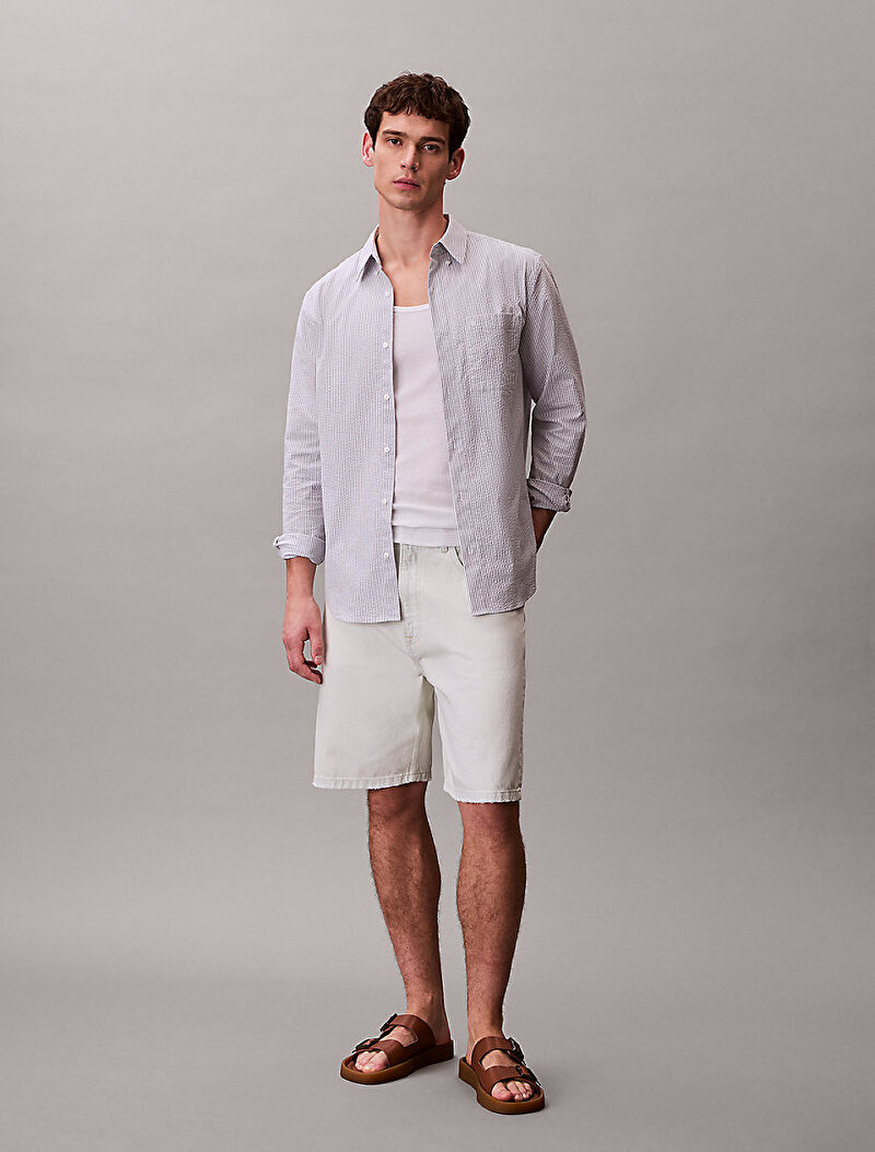 Calvin Klein Mavi Renkli Erkek 90s Şort