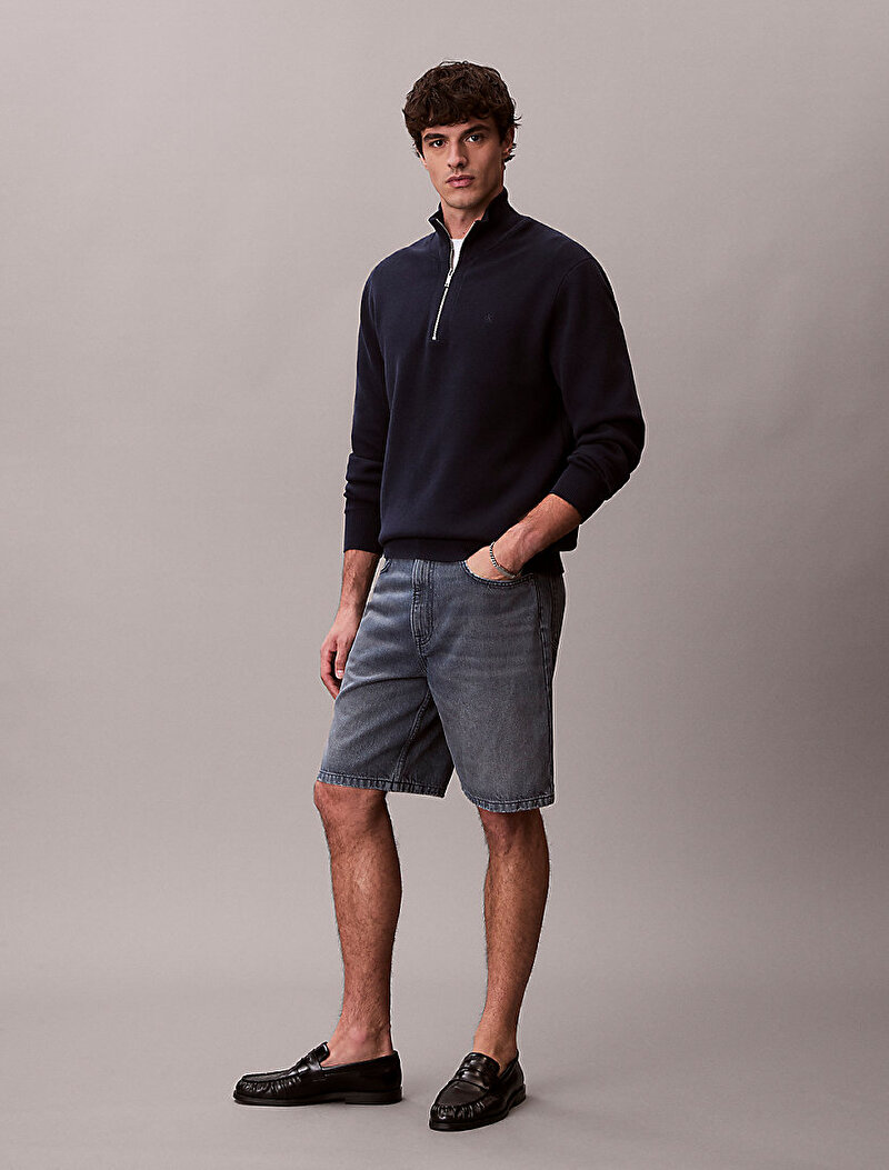 Calvin Klein Mavi Renkli Erkek 90s Şort