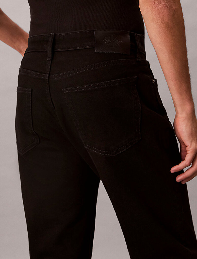 Calvin Klein Siyah Renkli Erkek Slim Taper Classic Jean Pantolon