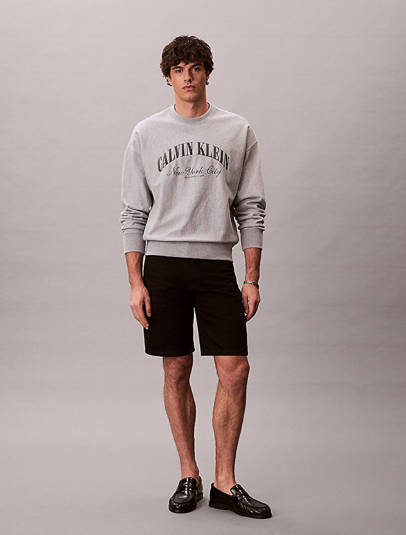 Calvin Klein Siyah Renkli Erkek 90s Classic Şort