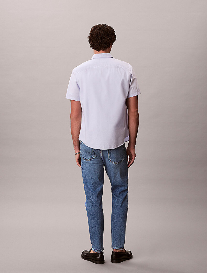Calvin Klein Mavi Renkli Erkek Classic Taper Klein Jean Pantolon