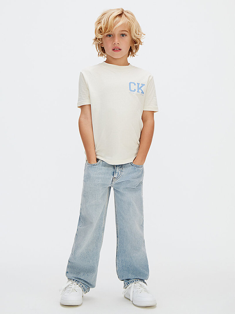 Calvin Klein Çok renkli Renkli Erkek Çocuk Chest Logo T-shirt
