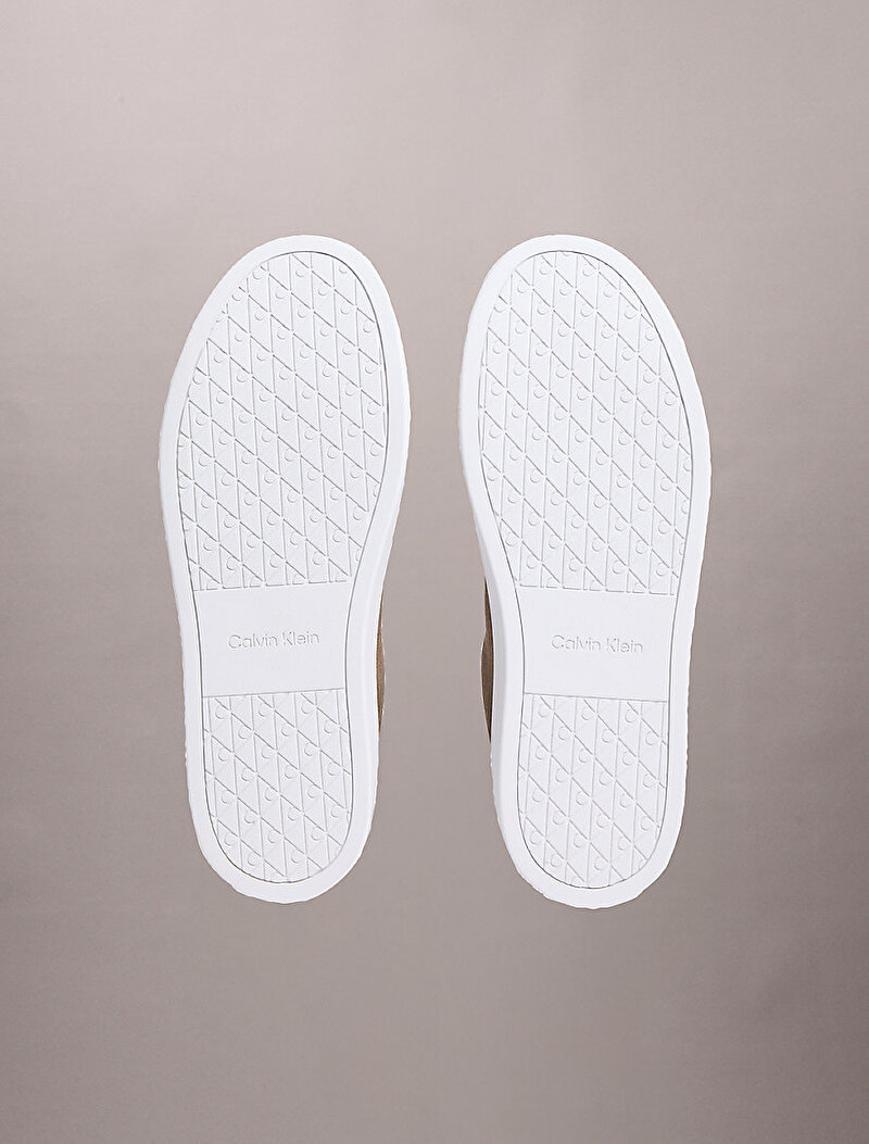 Calvin Klein Bej Renkli Erkek Classic Cupsole Lace Sneaker