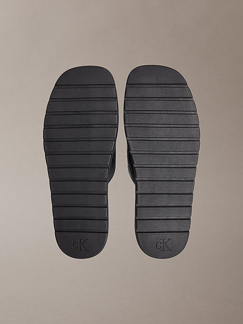 Calvin Klein Siyah Renkli Erkek Molded Terlik