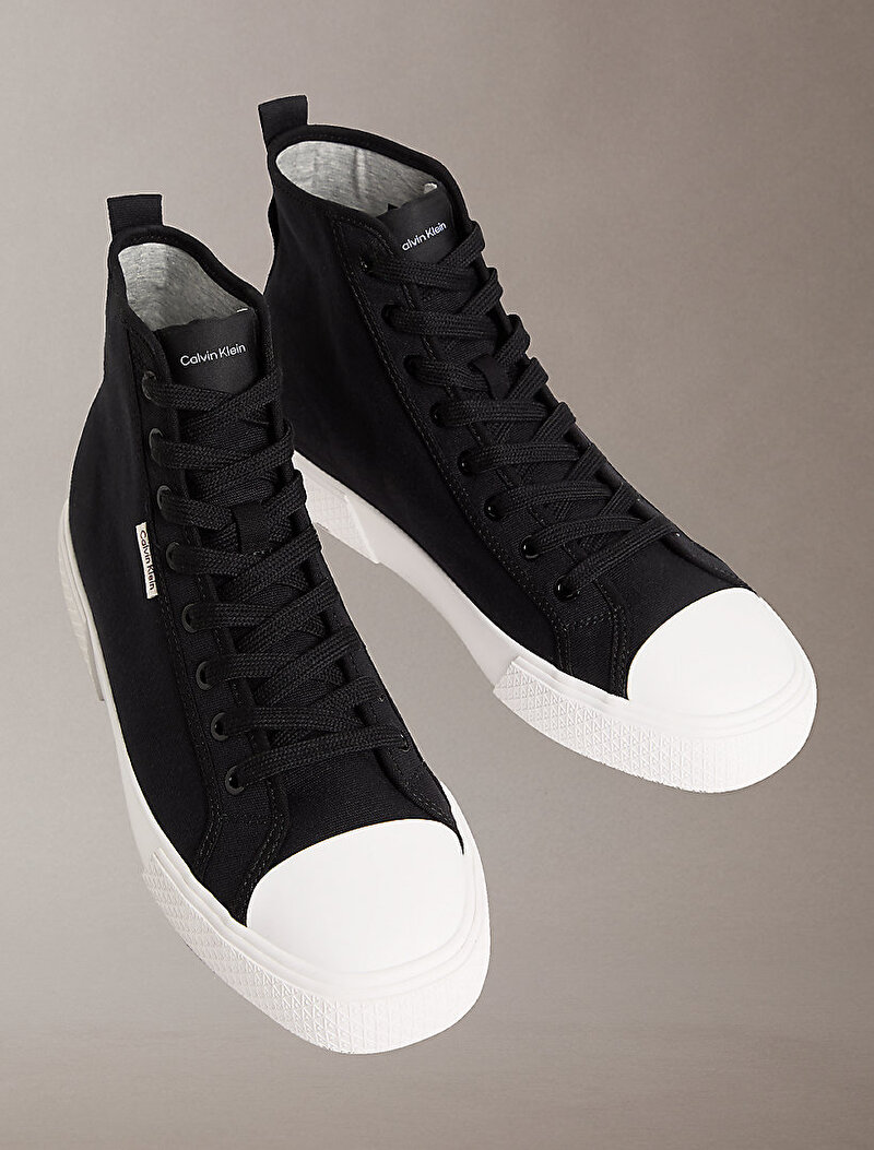 Calvin Klein Siyah Renkli Erkek Vulcanic Laceup Sneaker