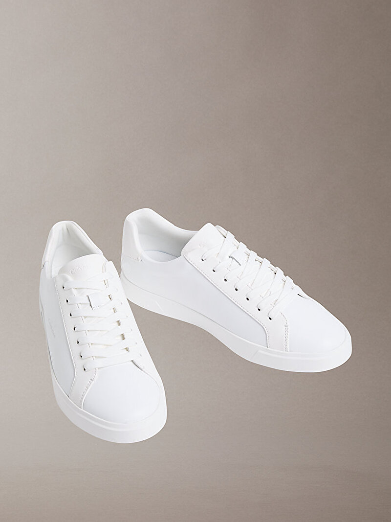 Calvin Klein Beyaz Renkli Erkek Low Prof Cupsole Sneaker