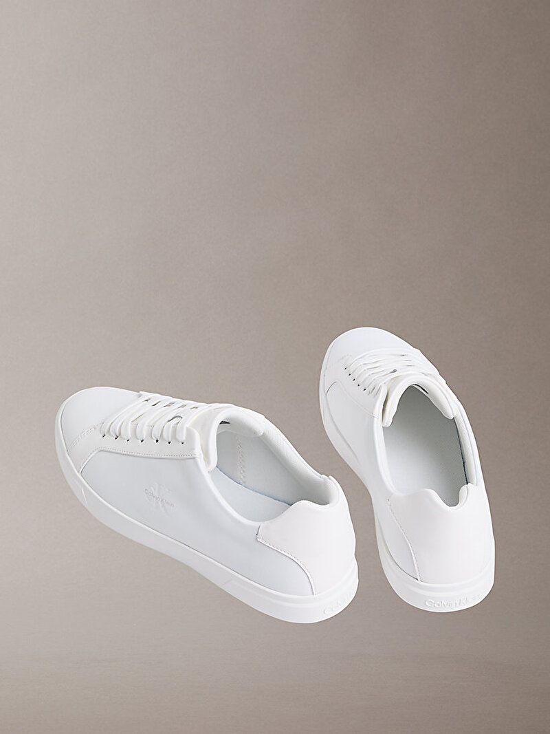 Calvin Klein Beyaz Renkli Erkek Low Prof Cupsole Sneaker