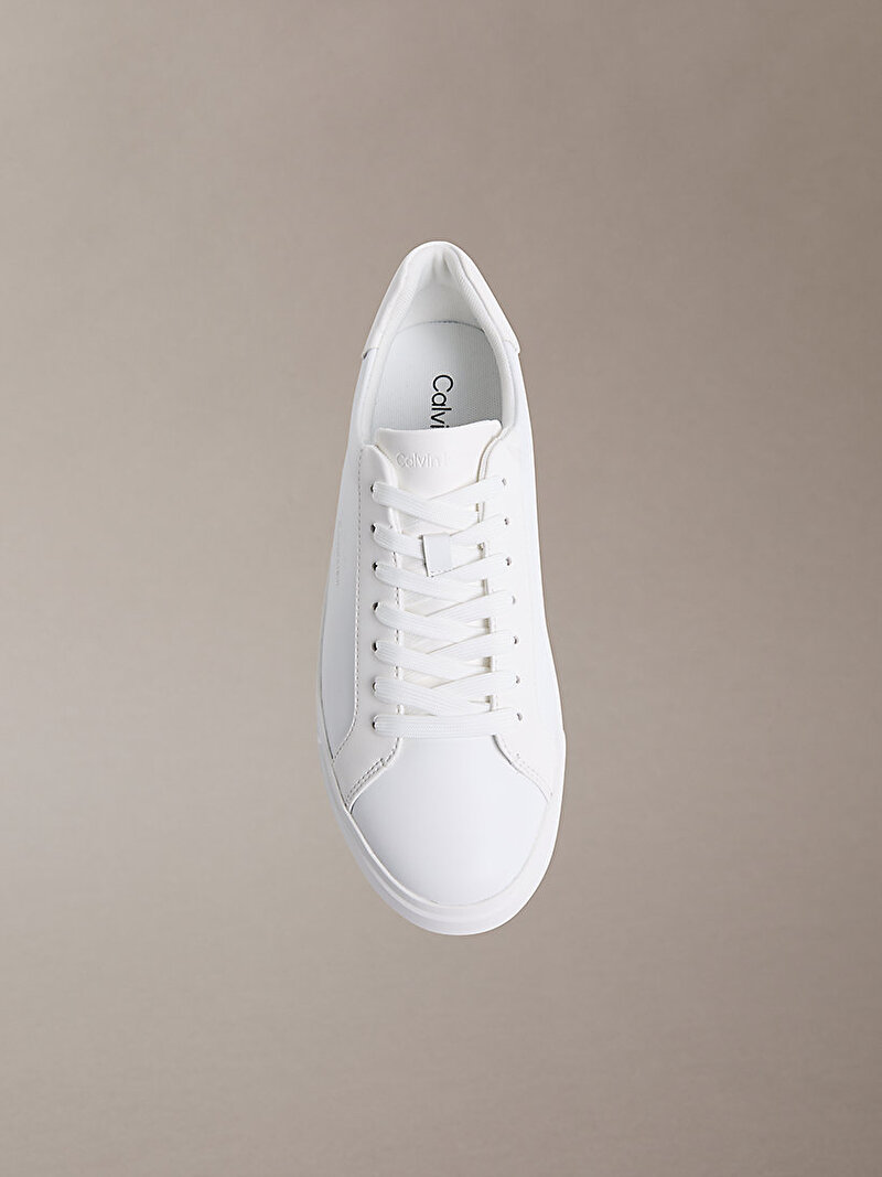 Calvin Klein Beyaz Renkli Erkek Low Prof Cupsole Sneaker