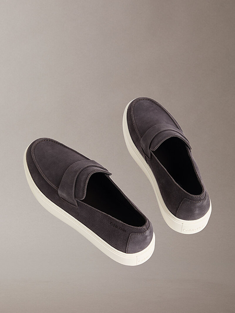 Calvin Klein Kahverengi Renkli Erkek Hybrid Clean Cup Loafer