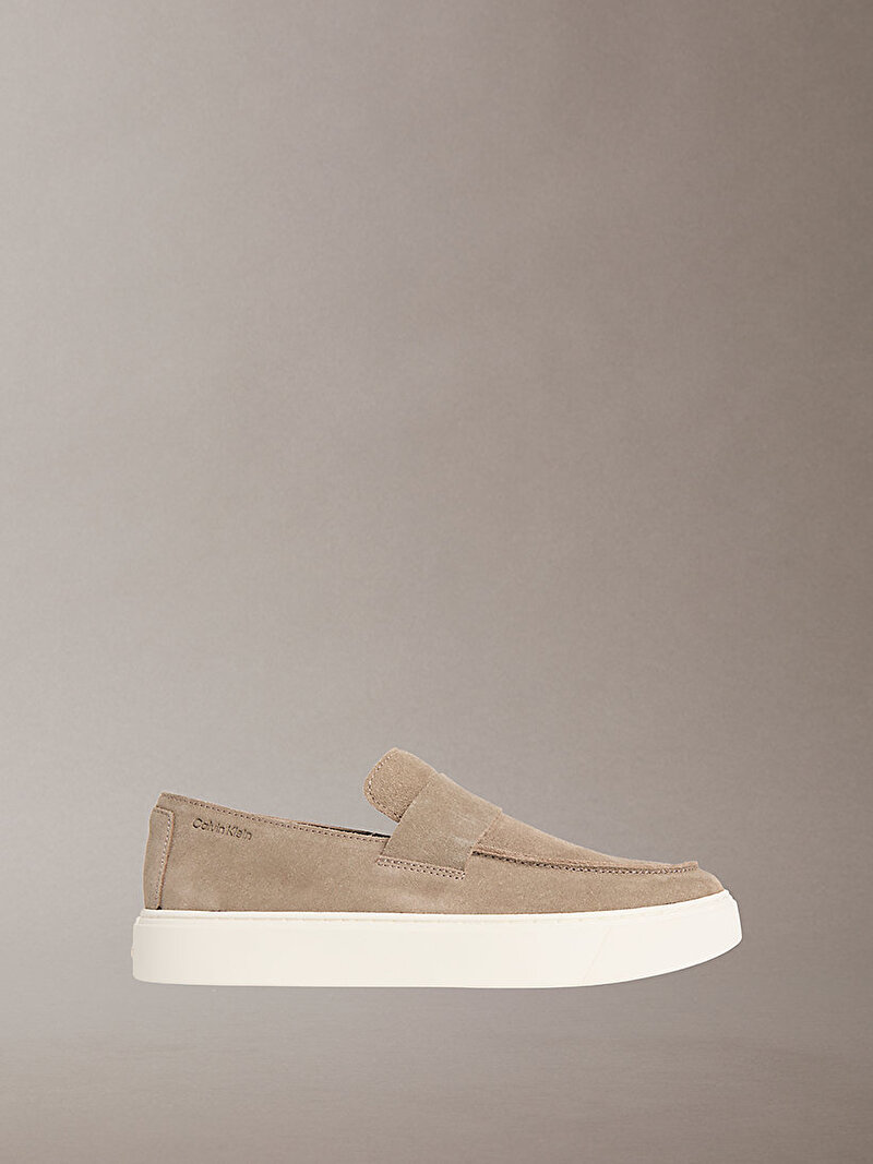Calvin Klein Bej Renkli Erkek Hybrid Clean Cup Loafer