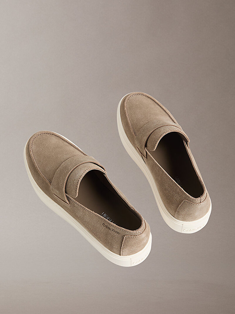 Calvin Klein Bej Renkli Erkek Hybrid Clean Cup Loafer