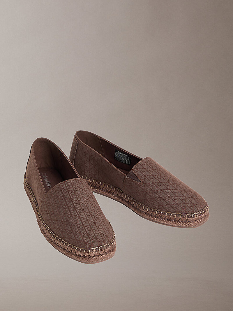 Calvin Klein Kahverengi Renkli Erkek Espadril