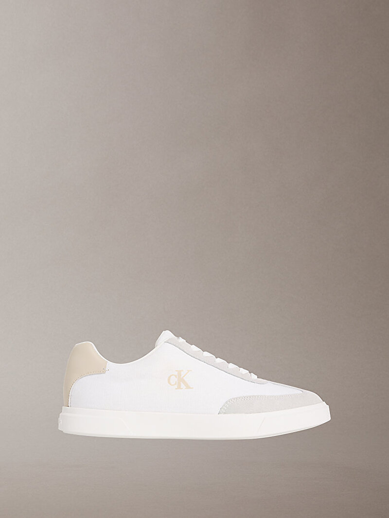 Calvin Klein Beyaz Renkli Erkek Low Prof Cupsole Sneaker