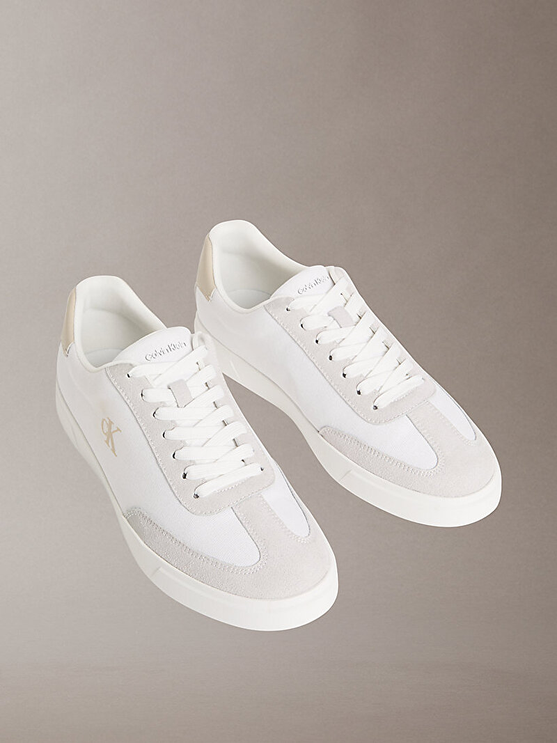 Calvin Klein Beyaz Renkli Erkek Low Prof Cupsole Sneaker