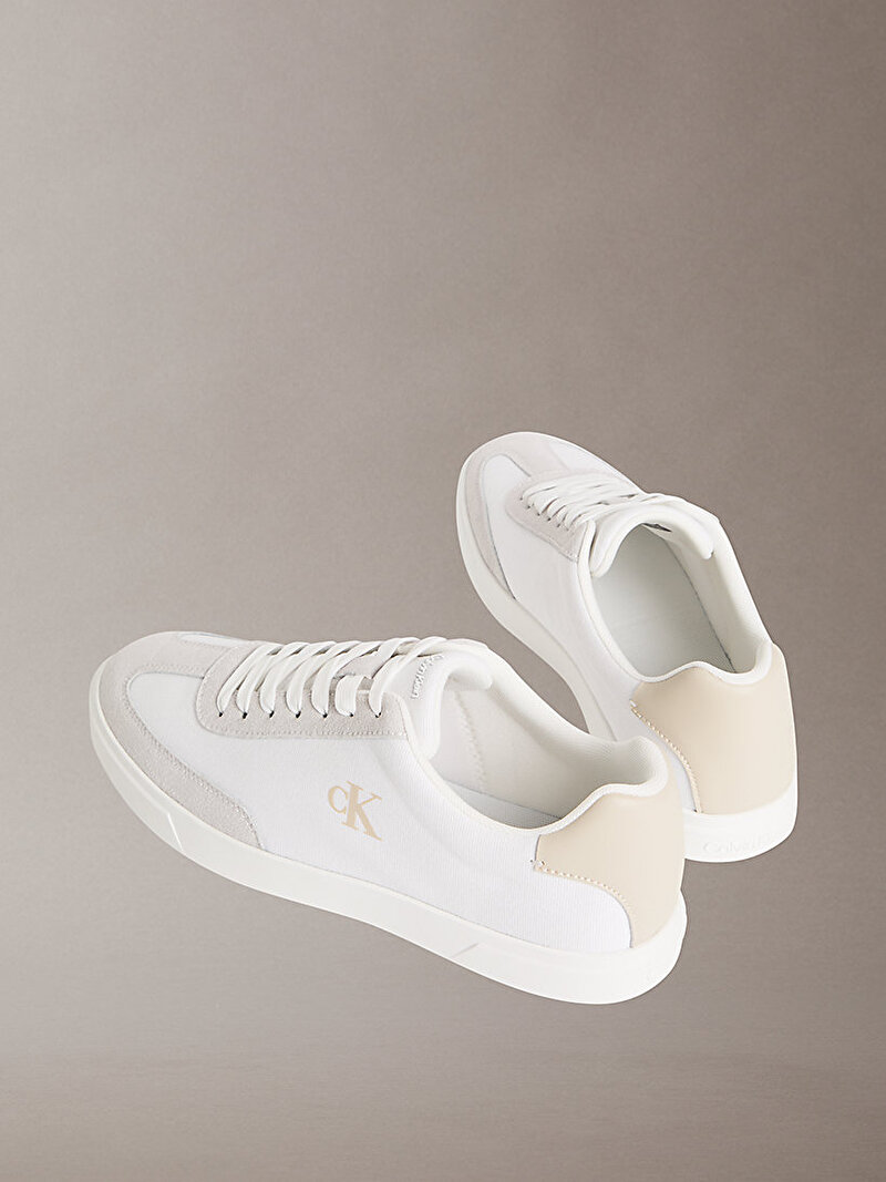 Calvin Klein Beyaz Renkli Erkek Low Prof Cupsole Sneaker
