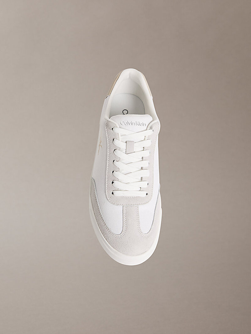 Calvin Klein Beyaz Renkli Erkek Low Prof Cupsole Sneaker