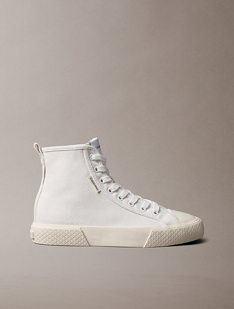 Calvin Klein Beyaz Renkli Kadın Vulcanic High Top Sneaker