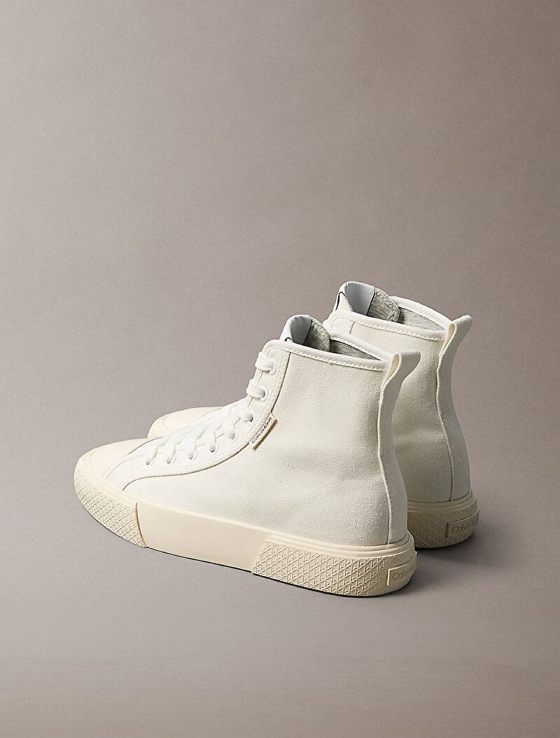 Calvin Klein Beyaz Renkli Kadın Vulcanic High Top Sneaker
