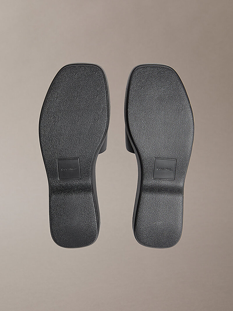 Calvin Klein Siyah Renkli Kadın Flatform Terlik