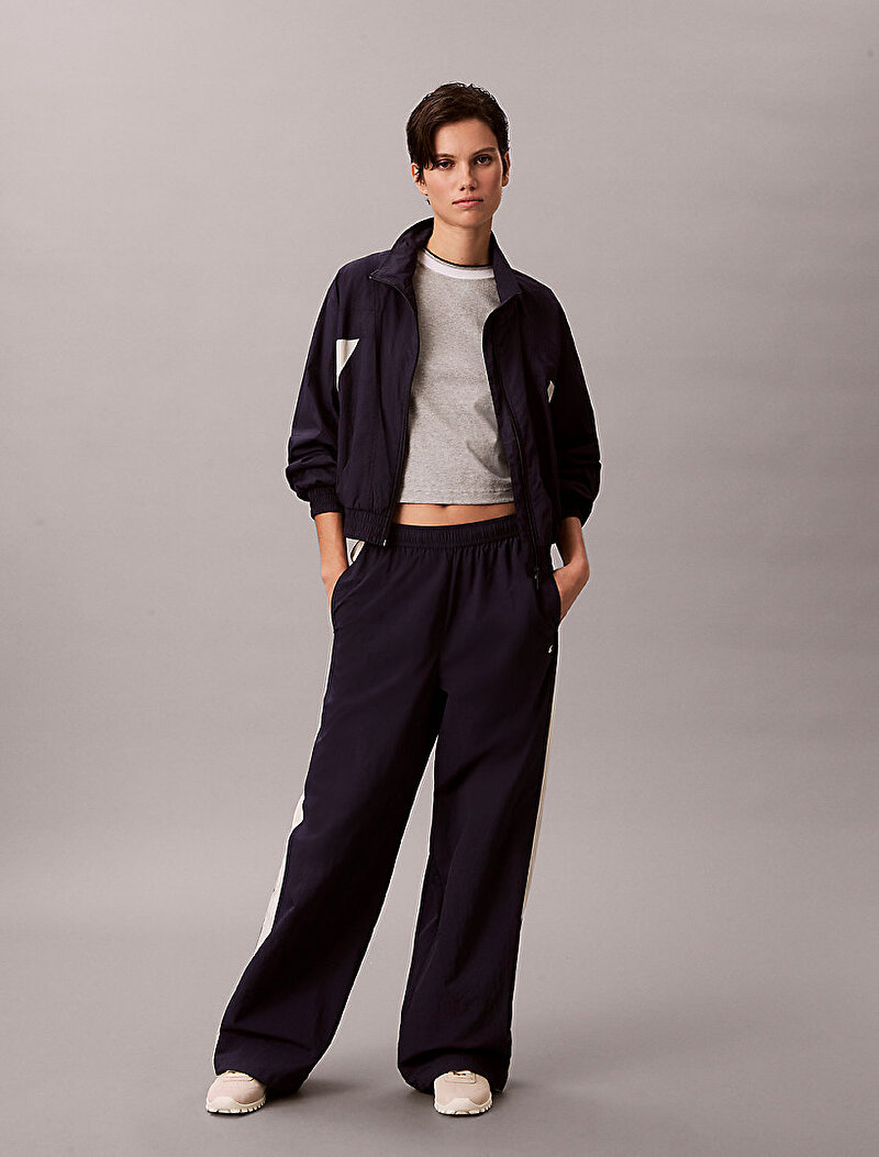 Kadın Naylon Casual Pantolon