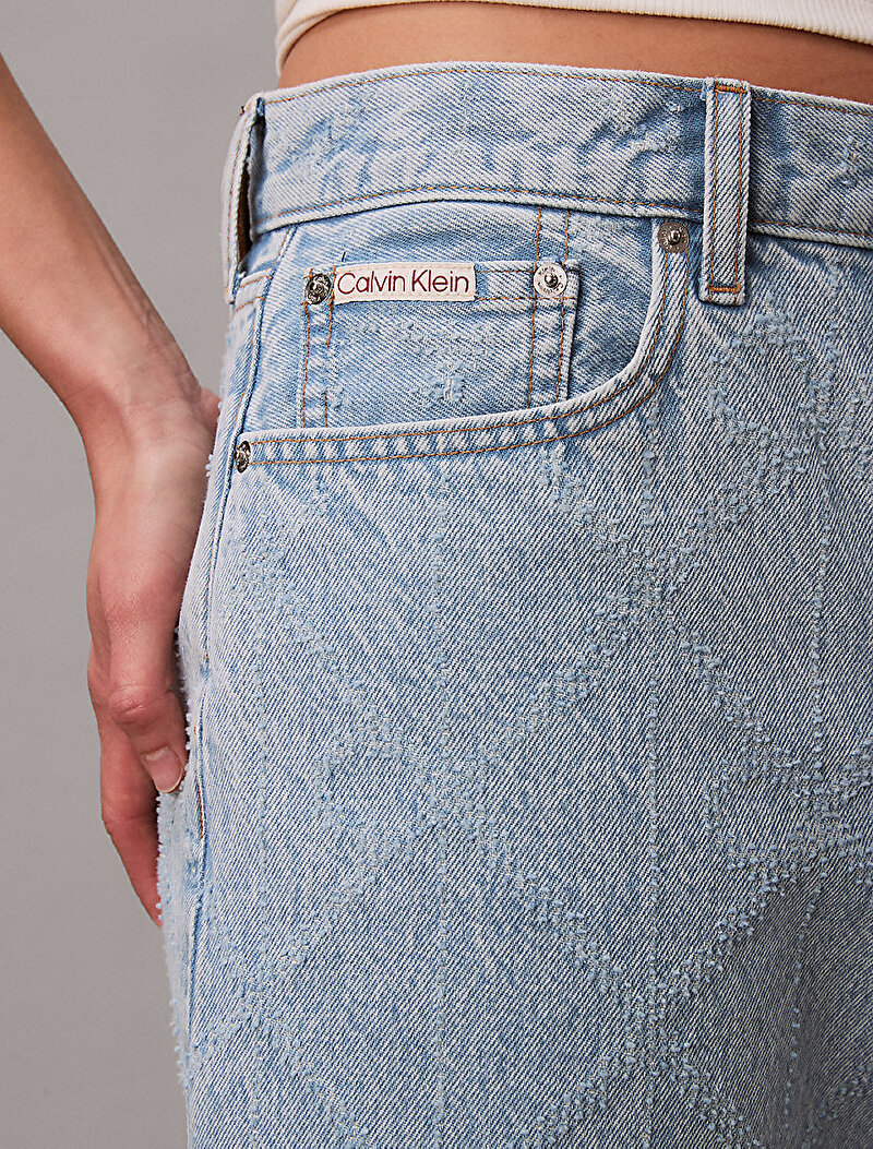 Calvin Klein Mavi Renkli Kadın 90s 6 In Şort