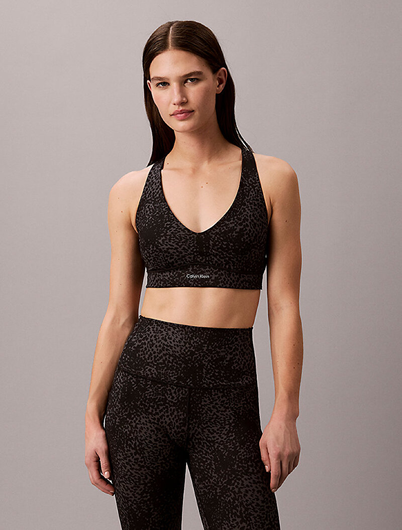 Calvin Klein Siyah Renkli Kadın Soft Sport Medium Bralet