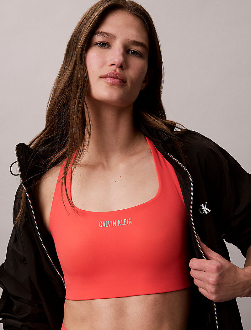 Calvin Klein Pembe Renkli Kadın Intense Power Medium Bralet