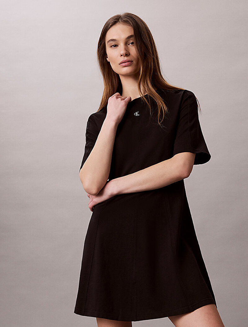Calvin Klein Siyah Renkli Kadın Elbise