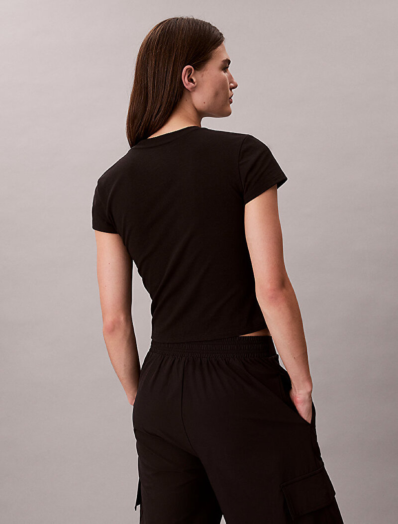 Calvin Klein Siyah Renkli Kadın Baby T-shirt
