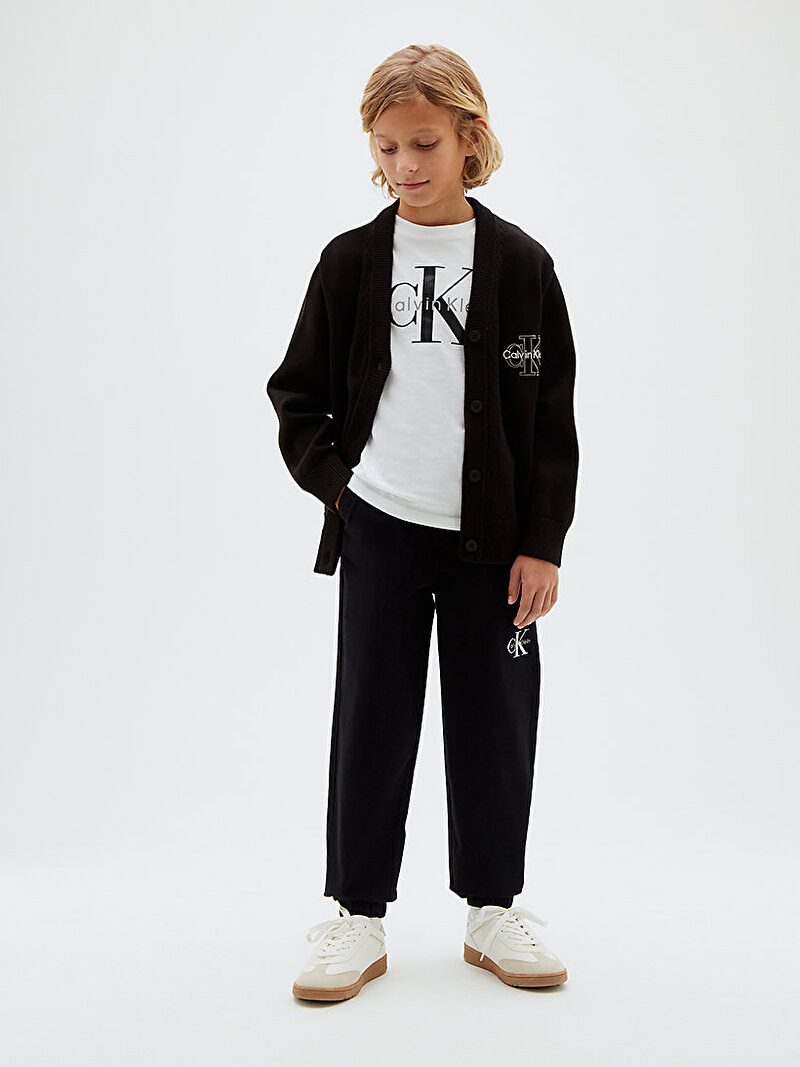 Calvin Klein Siyah Renkli Erkek Çocuk Essential Woven Eşofman Altı