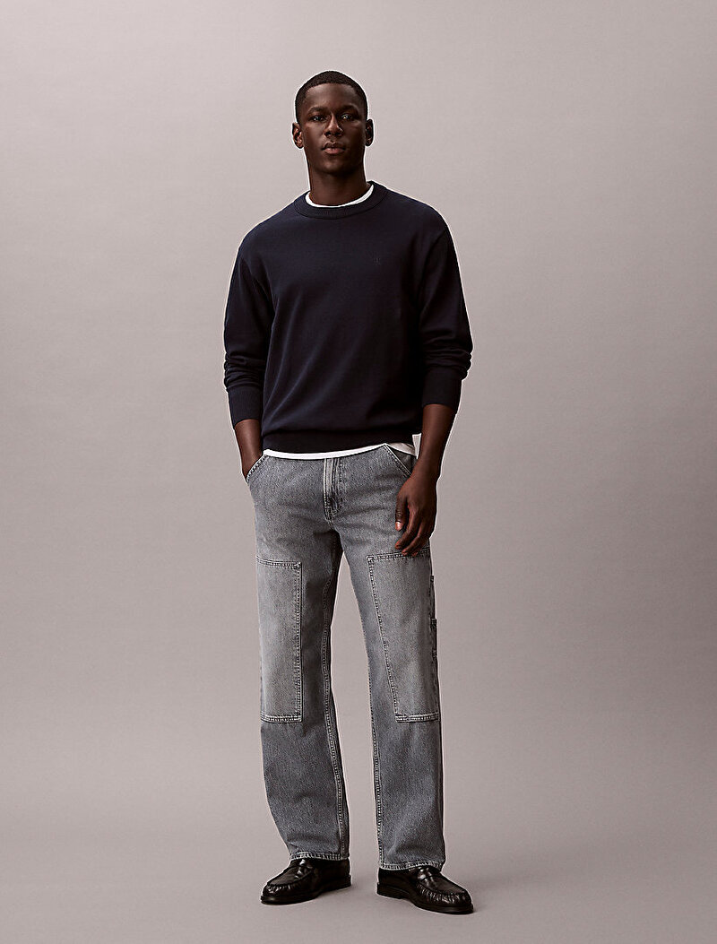 Erkek Vintage Chrome Carpe Jean Pantolon