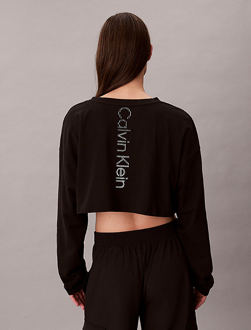 Calvin Klein Siyah Renkli Kadın Commuter Relaxed T-shirt