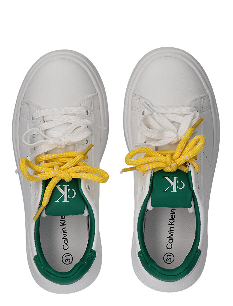 Calvin Klein Çok renkli Renkli Çocuk Unisex Low Cut Laceup Sneaker
