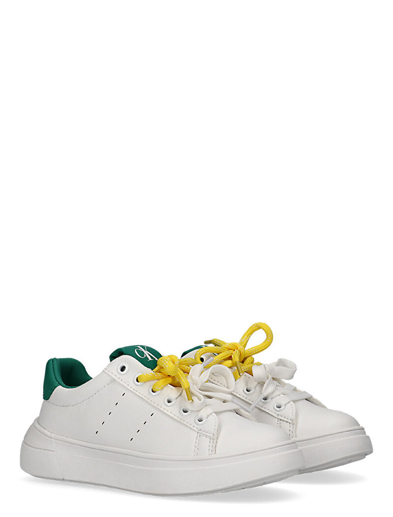 Calvin Klein Çok renkli Renkli Çocuk Unisex Low Cut Laceup Sneaker