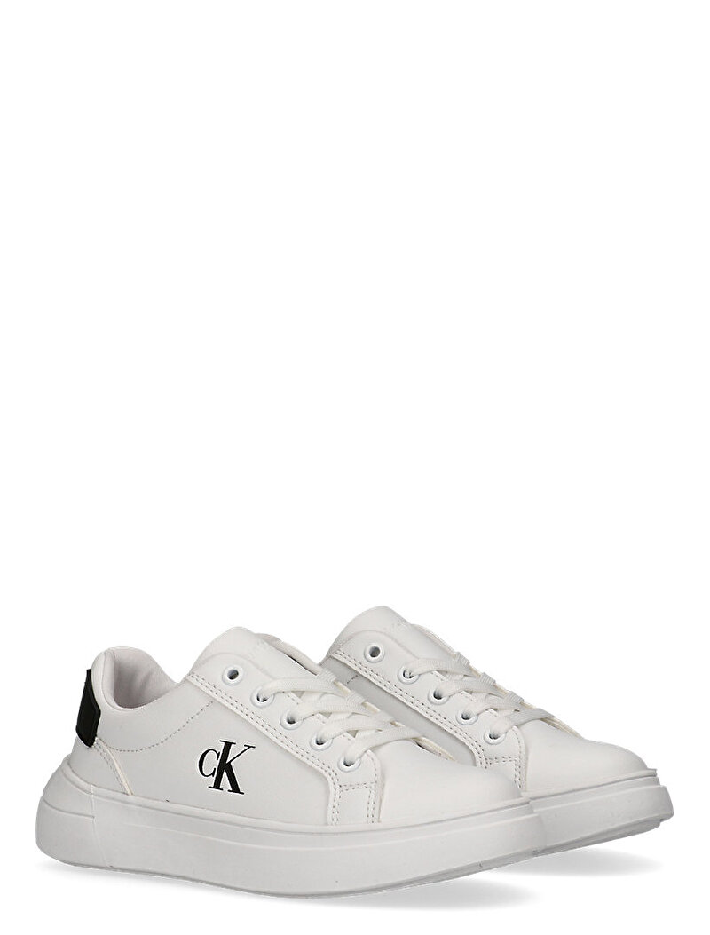 Calvin Klein Çok renkli Renkli Çocuk Unisex Low Cut Laceup Sneaker
