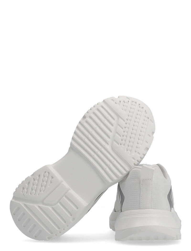 Calvin Klein Beyaz Renkli Kız Çocuk Low Cut Laceup Sneaker